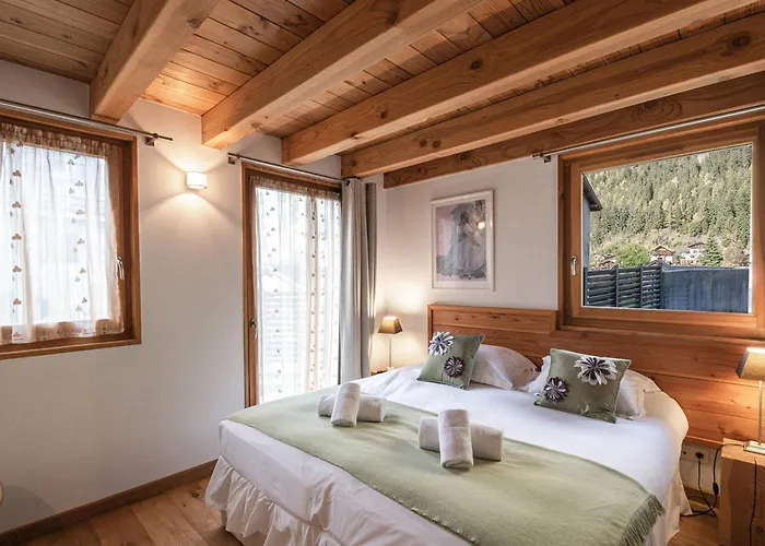 Superbe 4 étoiles Avec Sauna Et Garage Proche Des Pistes - Fr-1-343-184 Chalet Chamonix