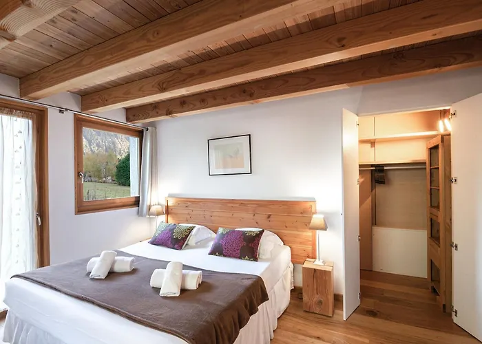 Superbe 4 étoiles Avec Sauna Et Garage Proche Des Pistes - Fr-1-343-184 Chalet Chamonix