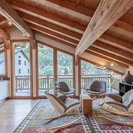 Superbe 4 Etoiles 8 Pers, Proche Pistes, Wi-fi, Parking - Fr-1-343-184 샬레 샤모니